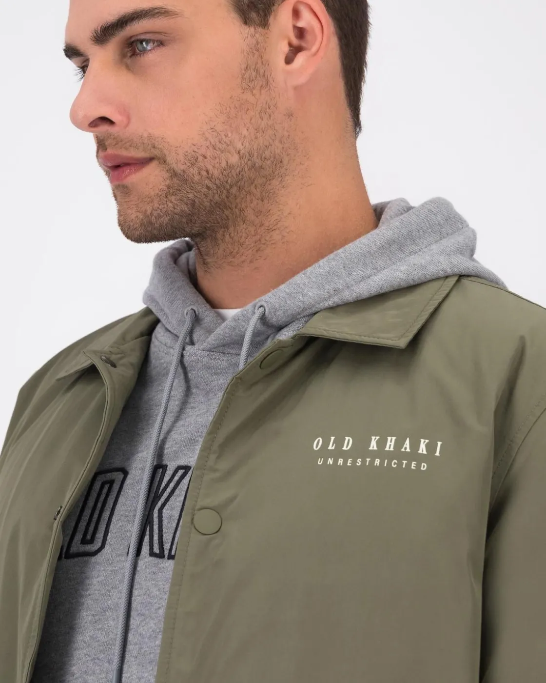Men Old Khaki Jackets>Men'S Mandla Coach Jacket