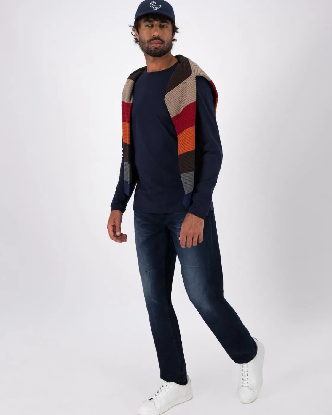 Men Old Khaki Denim>Men'S Mayson Blue Black Denim