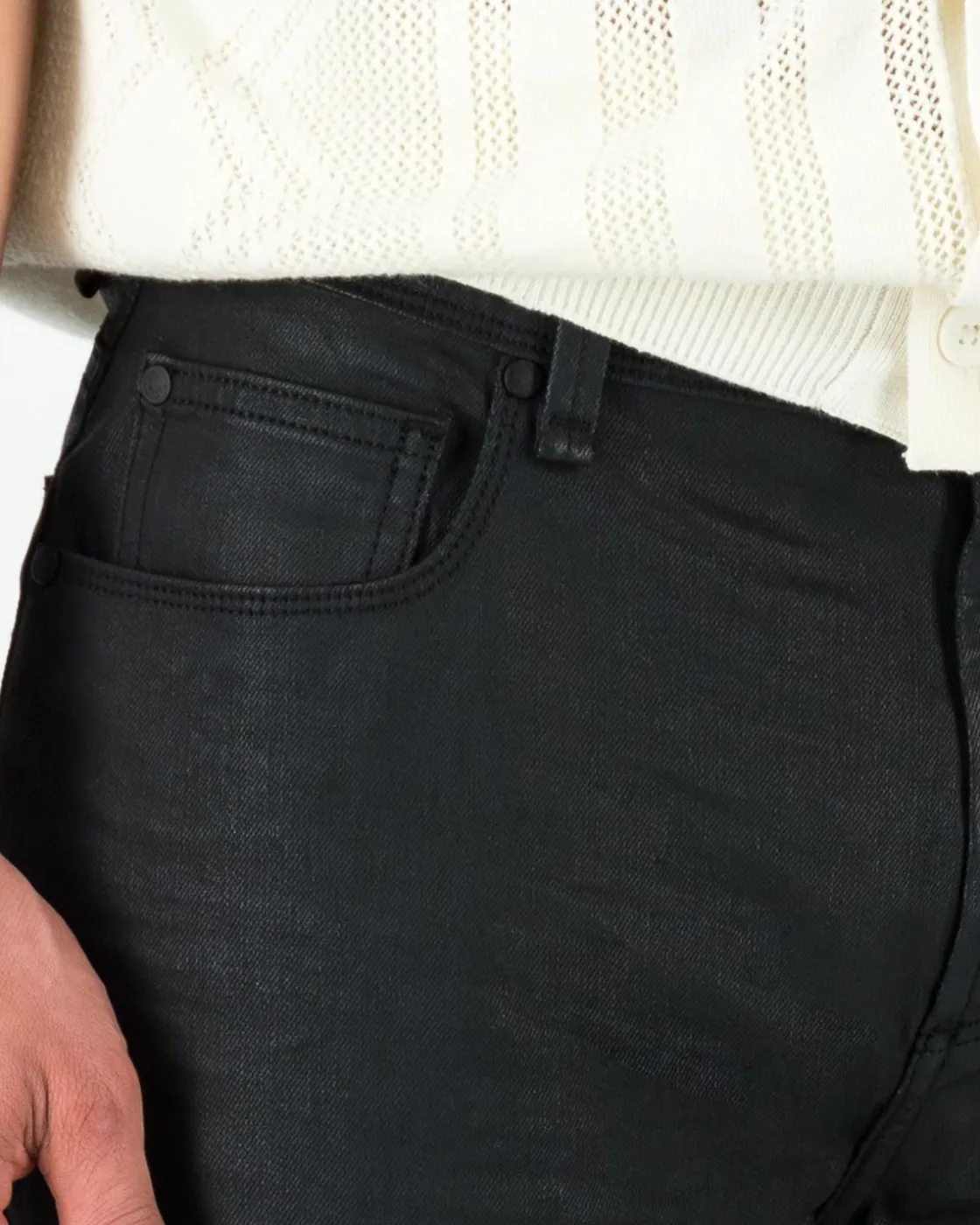 Men Old Khaki Denim>Men'S Mayson Coated Slim Denim