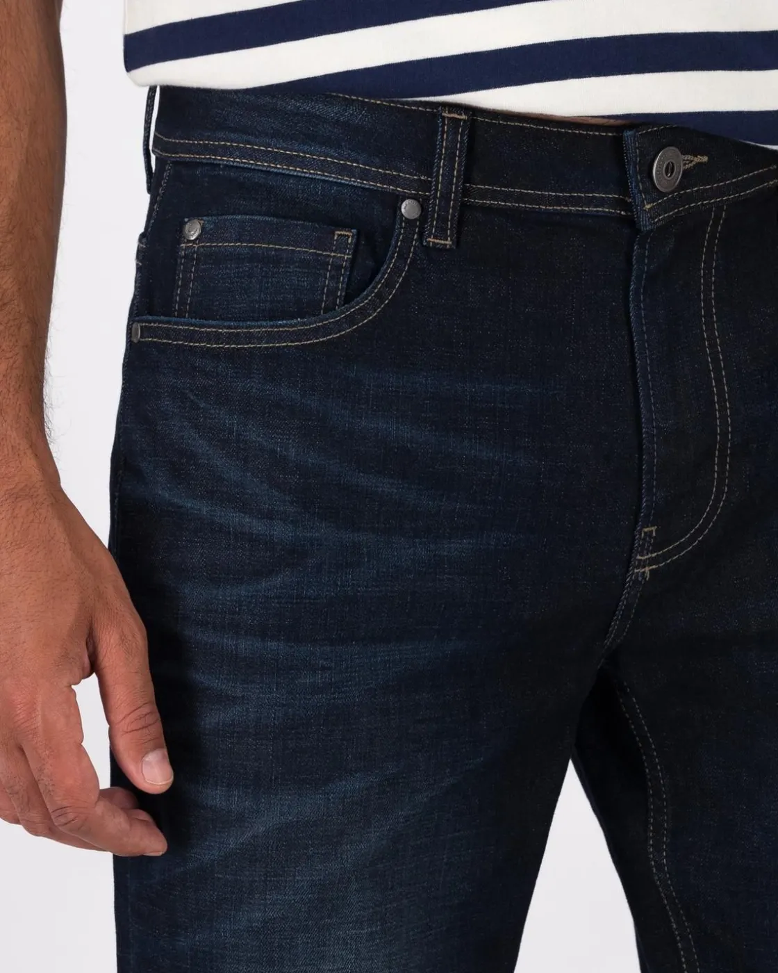Men Old Khaki Denim>Men'S Mayson Dark Wash Denim
