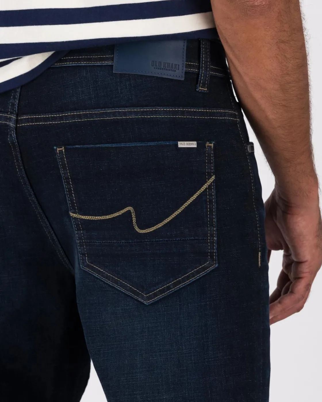 Men Old Khaki Denim>Men'S Mayson Dark Wash Denim