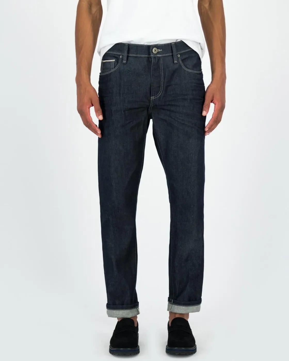 Men Old Khaki Denim>Men'S Mayson Raw Selvedge Denim