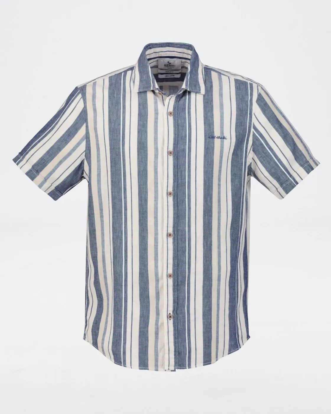 Men Old Khaki Shirts>Men'S Mike Regular Fit Stripe Shirt