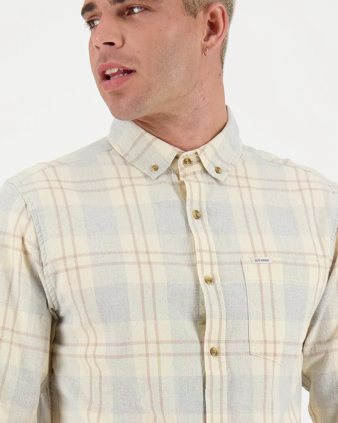 Men Old Khaki Shirts>Men'S Ozzy Slim Fit Shirt