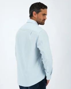 Men Old Khaki Shirts>Men'S Perry Fine Stripe Shirt