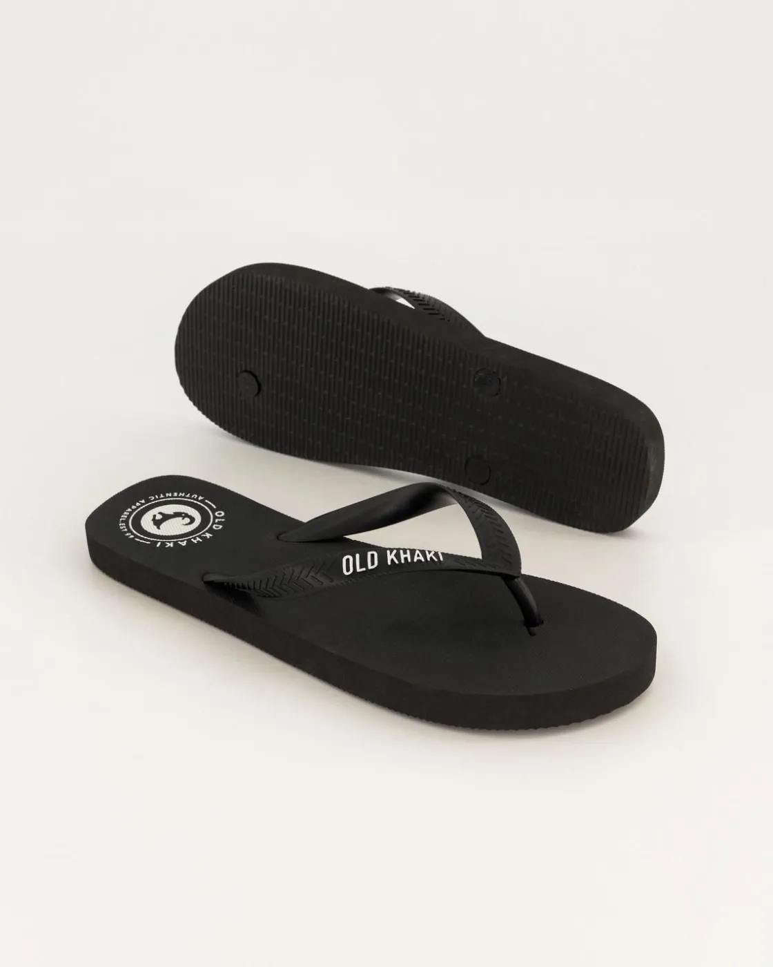 Men Old Khaki Flip-Flops>Men'S Plain Pacifico Flip Flop