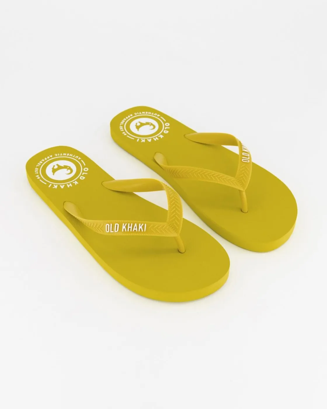 Men Old Khaki Flip-Flops>Men'S Plain Pacifico Flip Flop