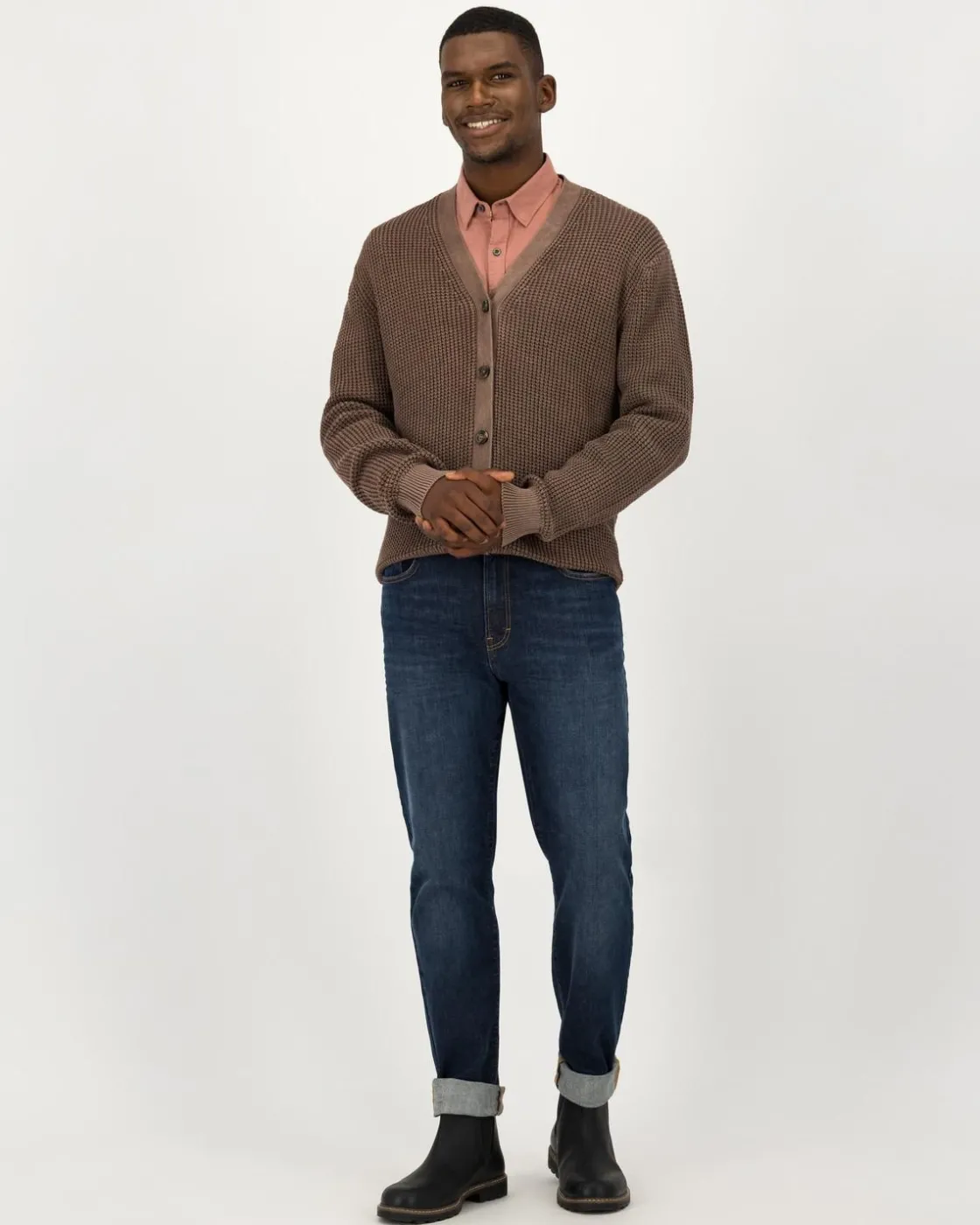 Men Old Khaki Knitwear>Men'S Ralph Knit Cardigan