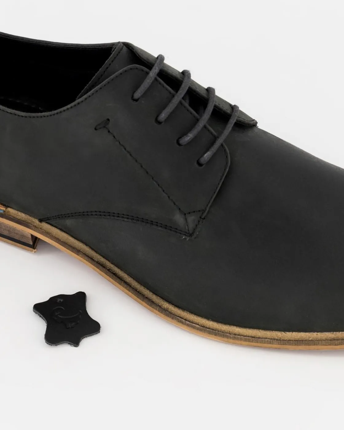 Men Old Khaki Lace-Ups & Loafers>Men'S Riaan Leather Shoe