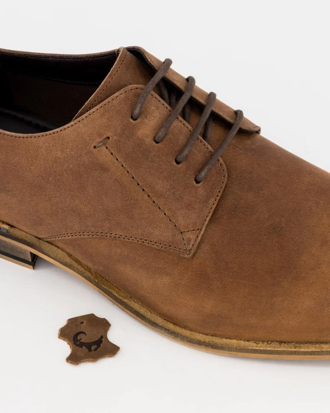 Men Old Khaki Lace-Ups & Loafers>Men'S Riaan Leather Shoe