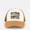 Men Old Khaki Headwear>Men'S Riggs Branded Trucker Cap