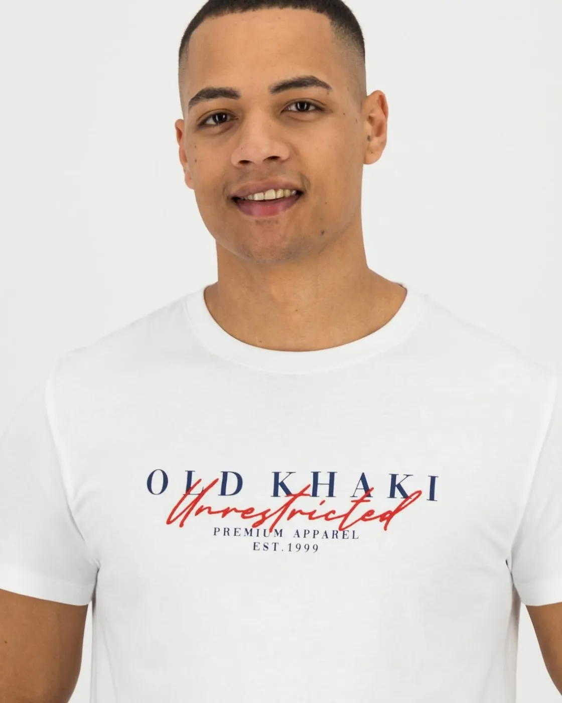 Men Old Khaki T-Shirts>Men'S Riley Standard Fit Embroidery T-Shirt