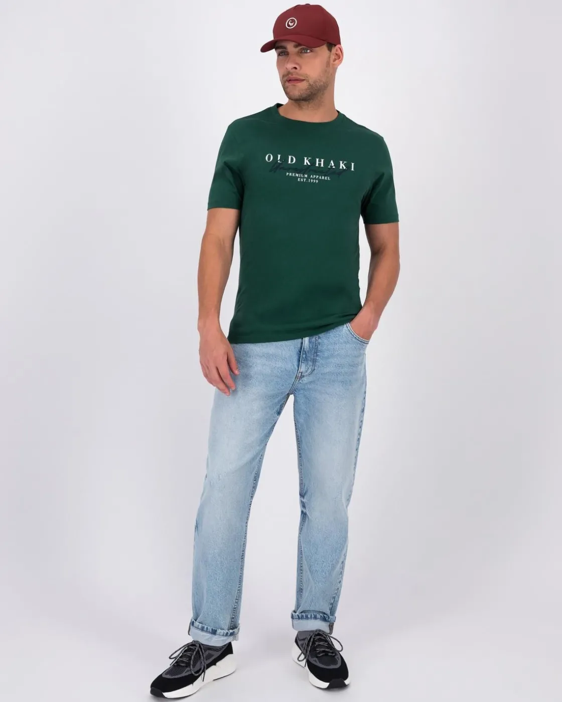 Men Old Khaki T-Shirts>Men'S Riley Standard Fit T-Shirt