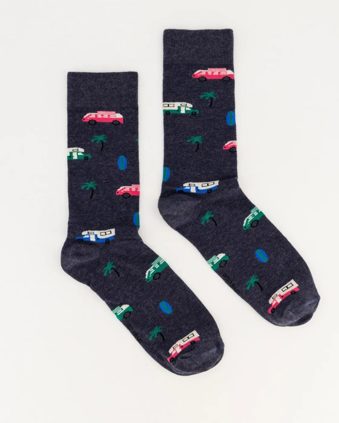 Men Old Khaki Socks & Underwear>Men'S Sammy Camper Van Sock