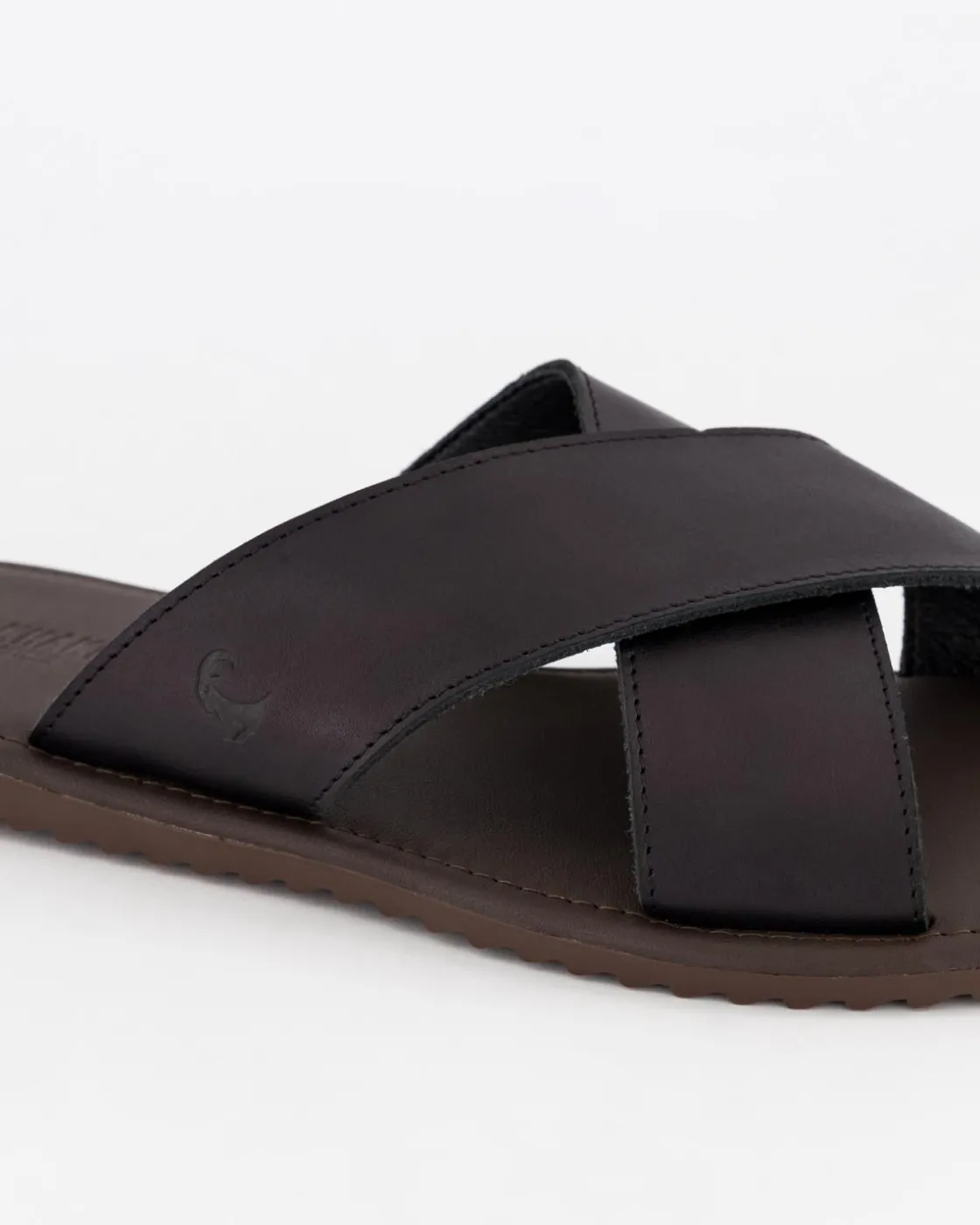 Men Old Khaki Sandals>Men'S Sandile Leather Sandal