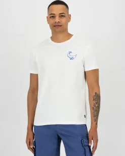 Men Old Khaki T-Shirts>Men'S Saturday Standard Fit Back Print T-Shirt