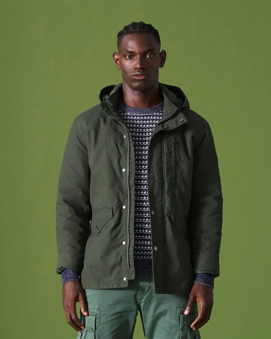 Men Old Khaki Jackets>Men'S Silas Parka