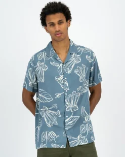 Men Old Khaki Shirts>Men'S Siraj Floral Shirt