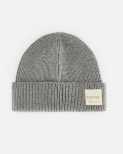 Men Old Khaki Headwear>Men'S Stark Fine Rib Beanie