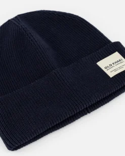 Men Old Khaki Headwear>Men'S Stark Fine Rib Beanie