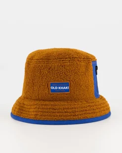 Men Old Khaki Headwear>Men'S Tyler Fleece Bucket Hat