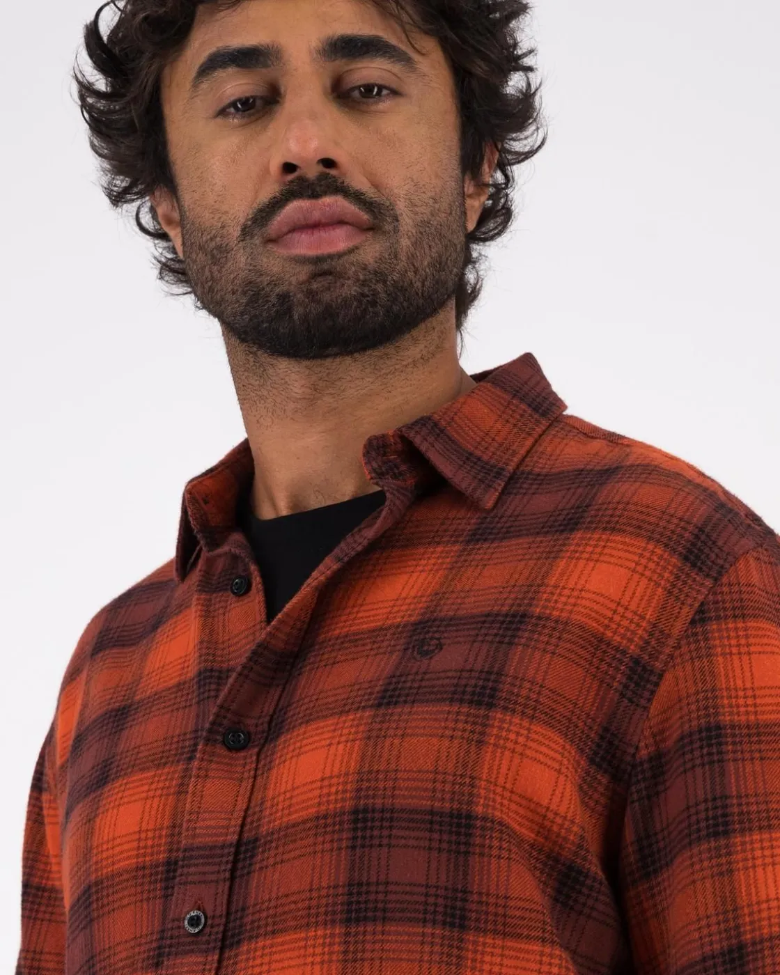 Men Old Khaki Shirts>Men'S Vian Warm Handle Check Shirt