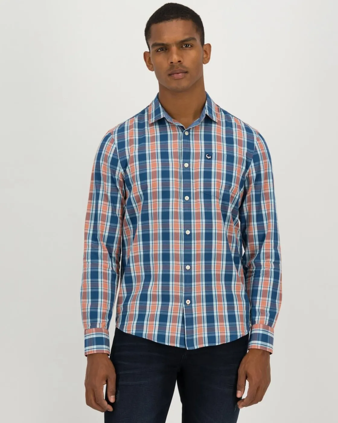 Men Old Khaki Shirts>Men'S Wesley Slim Fit Shirt