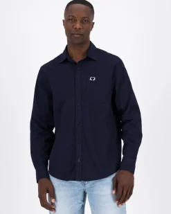 Men Old Khaki Shirts>Men'S Wick Brushed Twill Shirt