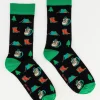 Men Old Khaki Socks & Underwear>Men'S Wilbur Wilderness Print Socks