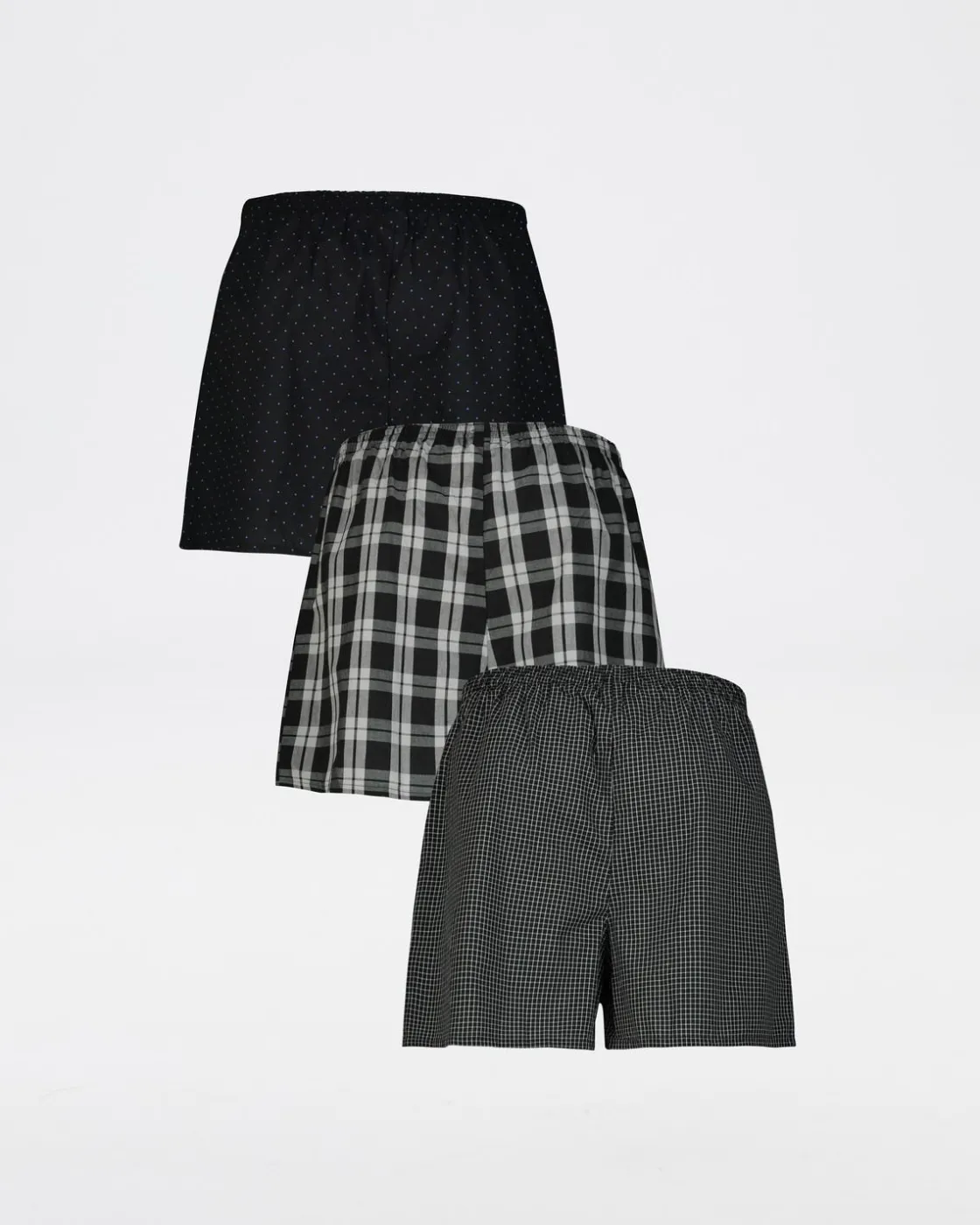Men Old Khaki Socks & Underwear>Men'S Woven Boxers 3-Pack