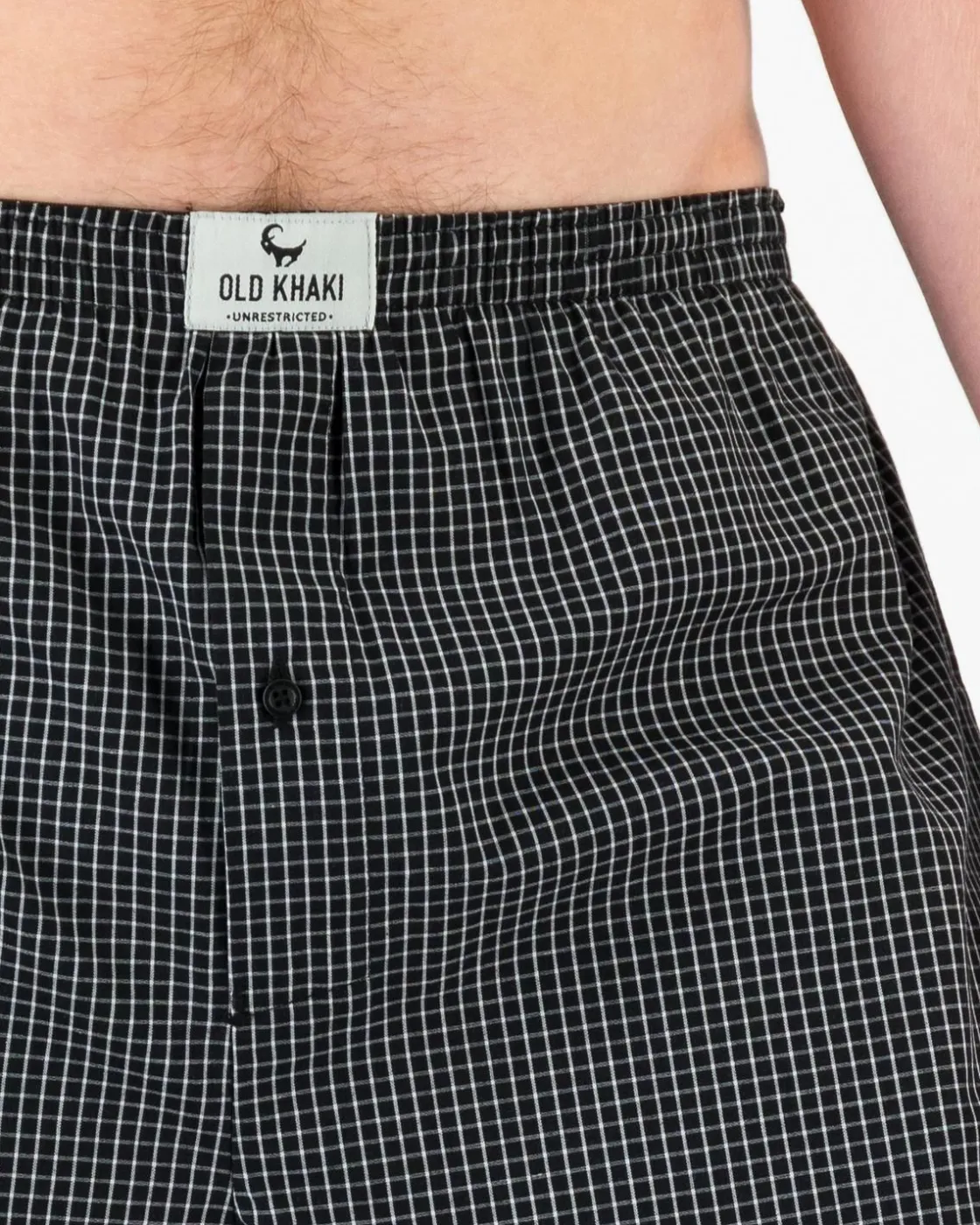 Men Old Khaki Socks & Underwear>Men'S Woven Boxers 3-Pack