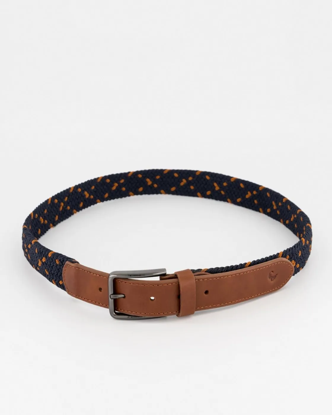 Men Old Khaki Belts>Men'S Zane Canvas Rope & Leather Belt