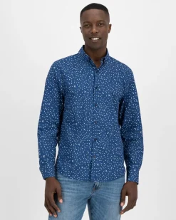 Men Old Khaki Shirts>Men'S Zeek Slim Fit Shirt