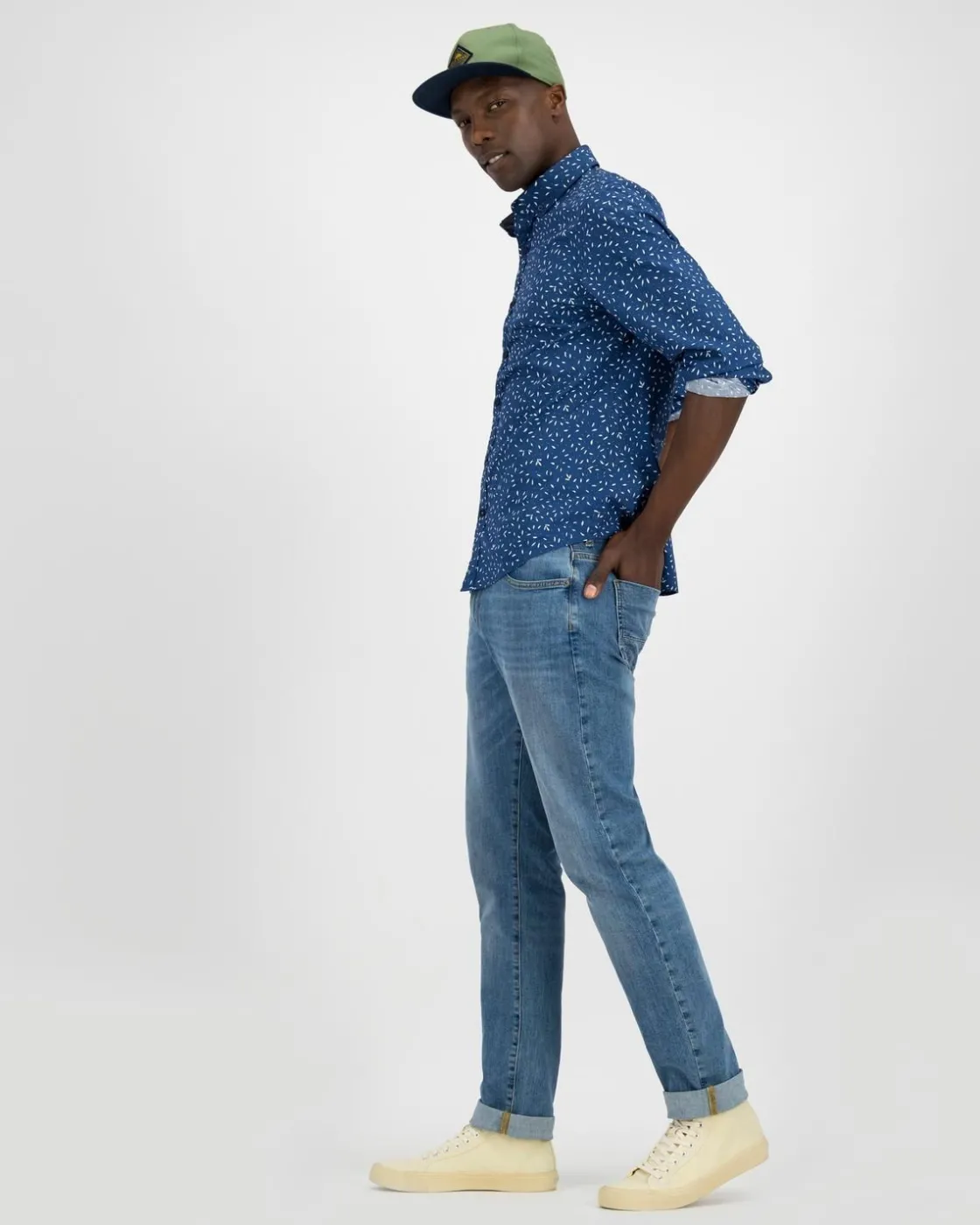 Men Old Khaki Shirts>Men'S Zeek Slim Fit Shirt
