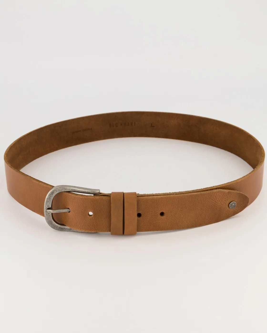 Men Old Khaki Belts>Men'S Zev Formal Leather Belt