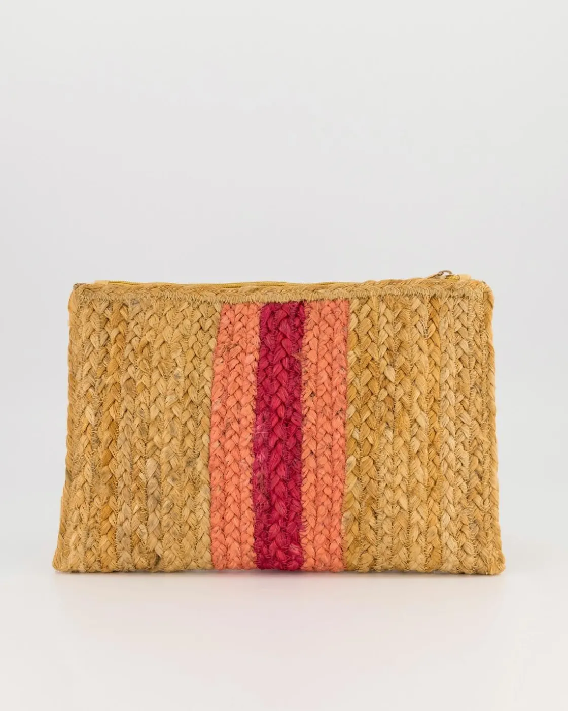 Women Old Khaki Bags & Purses>Nalini Striped Clutch Bag