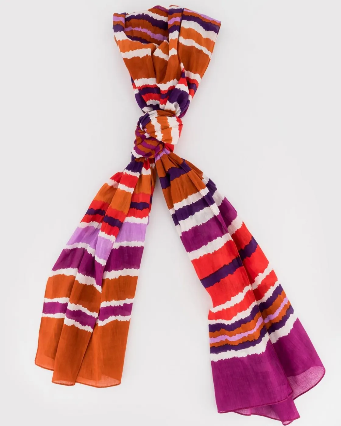 Women Old Khaki Scarves & Kimonos>Raylette Abstract Stripe Print Scarf