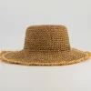 Women Old Khaki Beanies, Hats & Caps>Tyra Delicate Straw Bucket Hat
