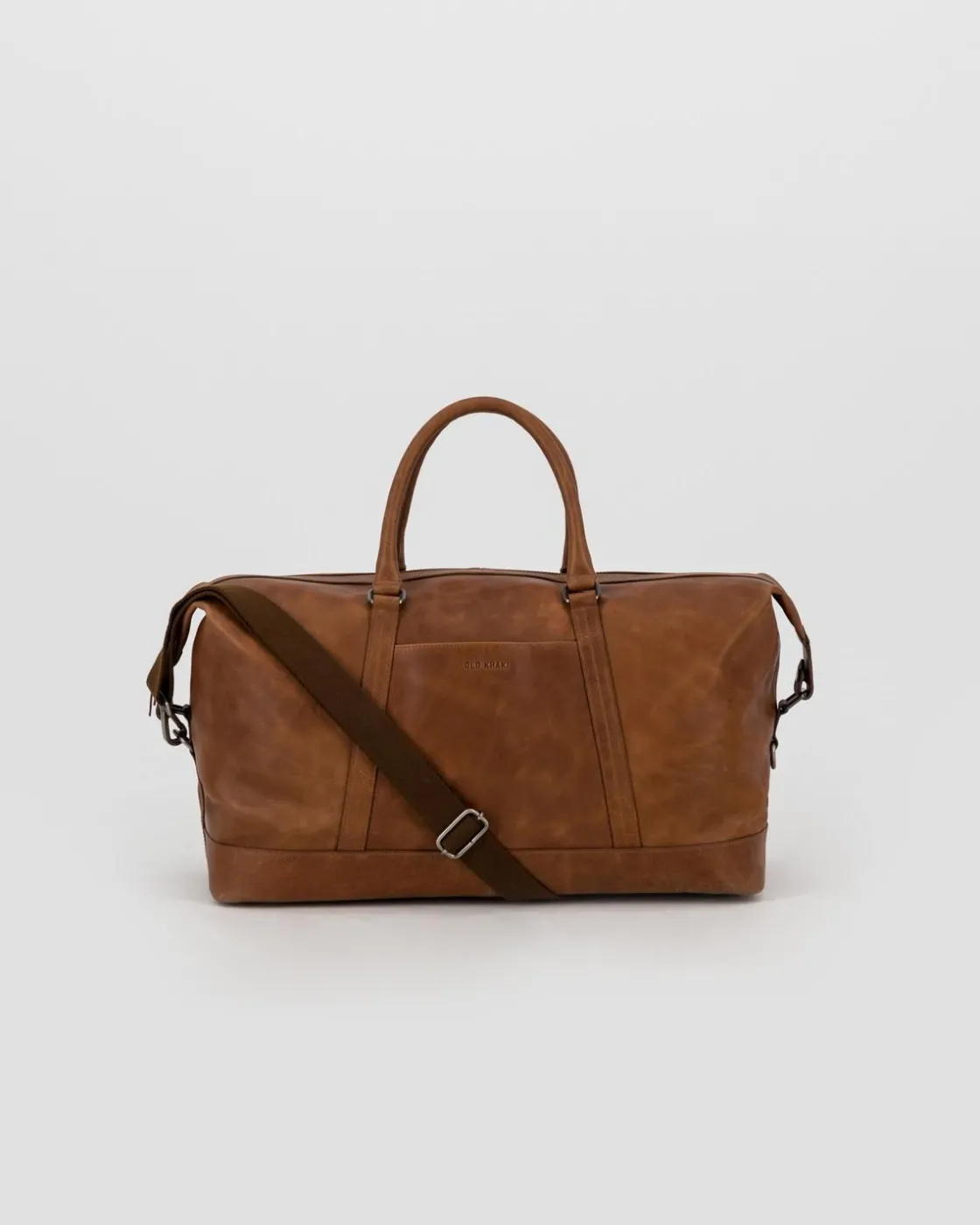 Women Old Khaki Bags & Purses>Unisex Rami Leather Weekender Bag