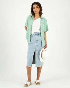 Women Old Khaki Shirts & Blouses><noscript><img width=