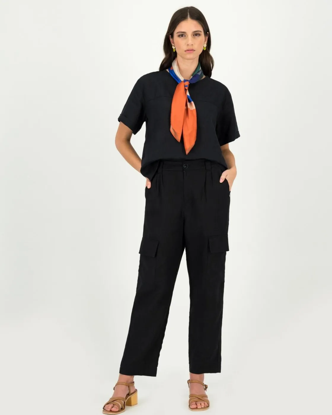 Women Old Khaki Pants>Women'S Audrey Linen Utility Pants