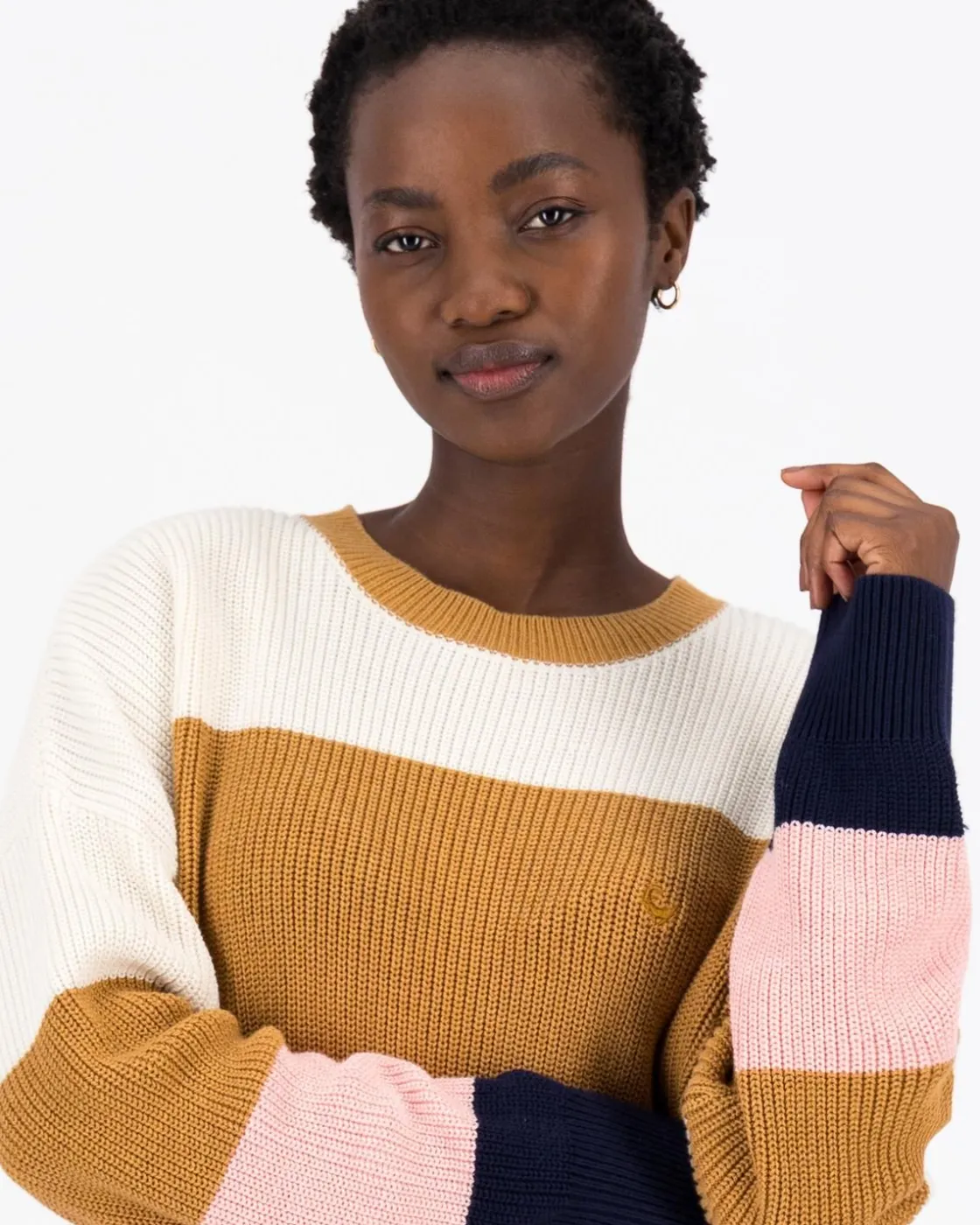 Women Old Khaki Knitwear & Sweats>Women'S Babs Striped Jumper
