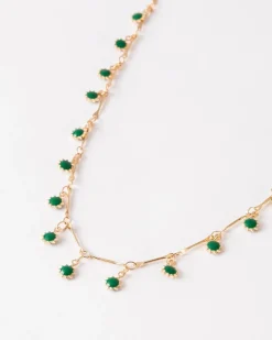 Women Old Khaki Jewellery>Women'S Bauble Beaded Necklace