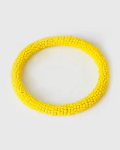Women Old Khaki Jewellery>Women'S Beaded Bangle Bracelet