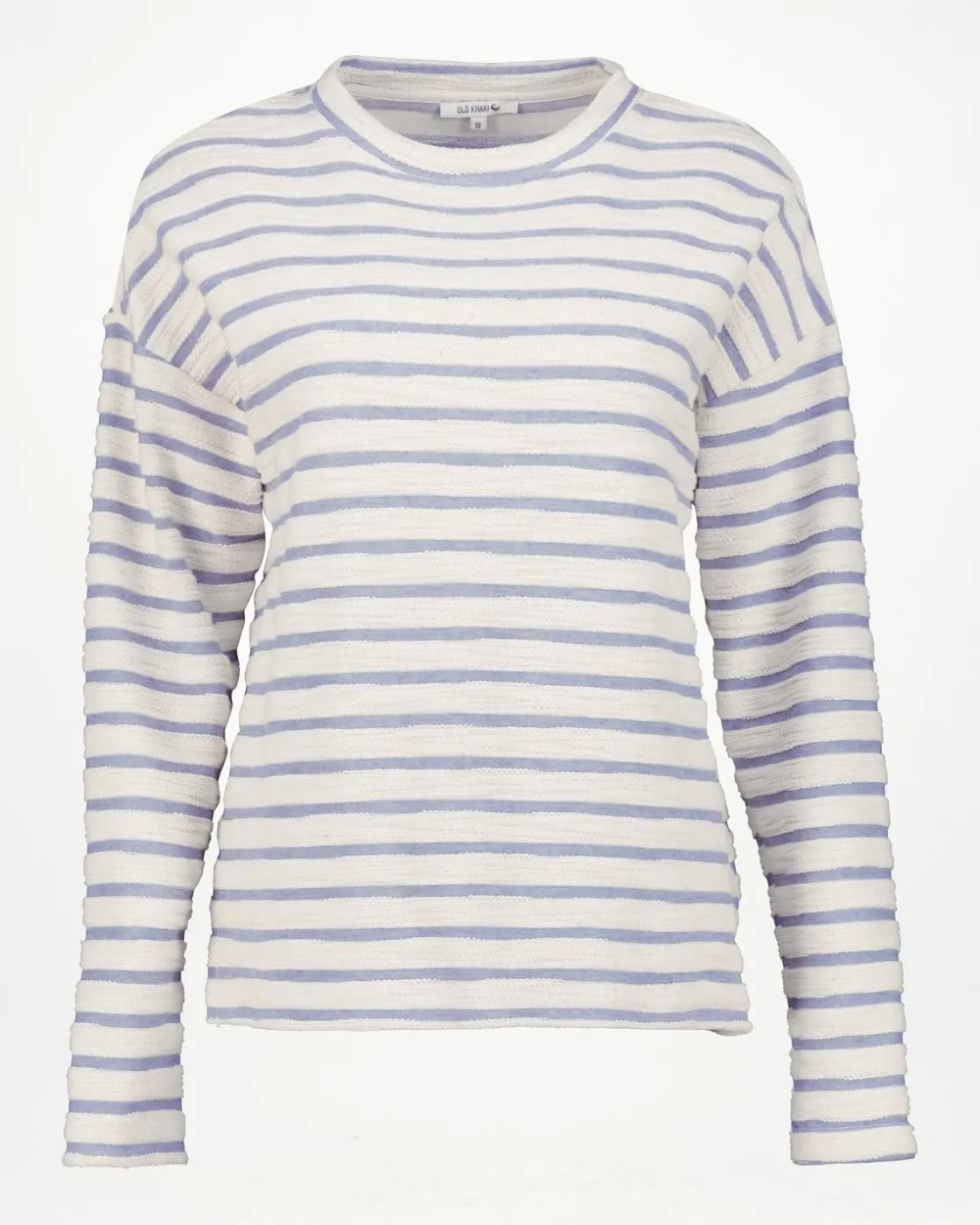 Women Old Khaki Knitwear & Sweats>Women'S Carly Textured Stripe Knit Top