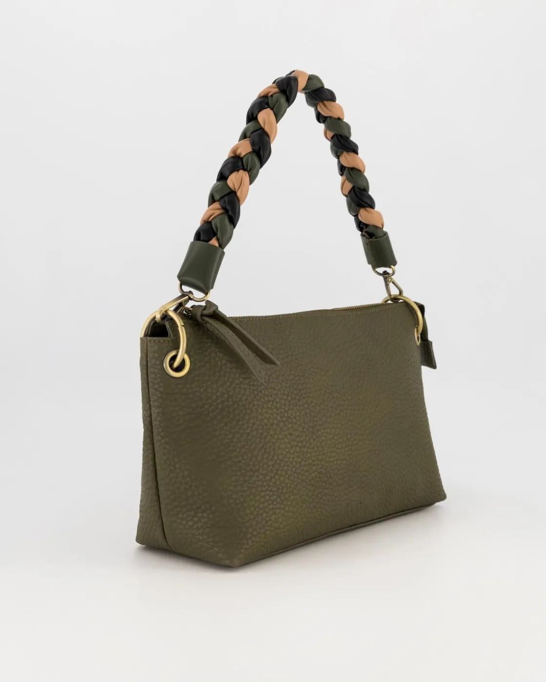 Women Old Khaki Bags & Purses>Women'S Celita Pebbled Braided Handle Bag
