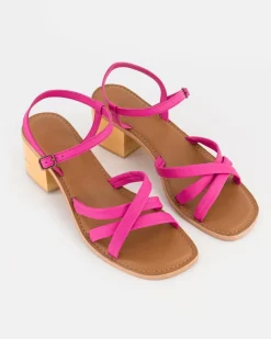 Women Old Khaki Wedges & Flats>Women'S Christina Leather Heel