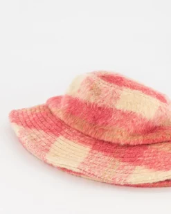 Women Old Khaki Beanies, Hats & Caps>Women'S Cosi Check Bucket Hat