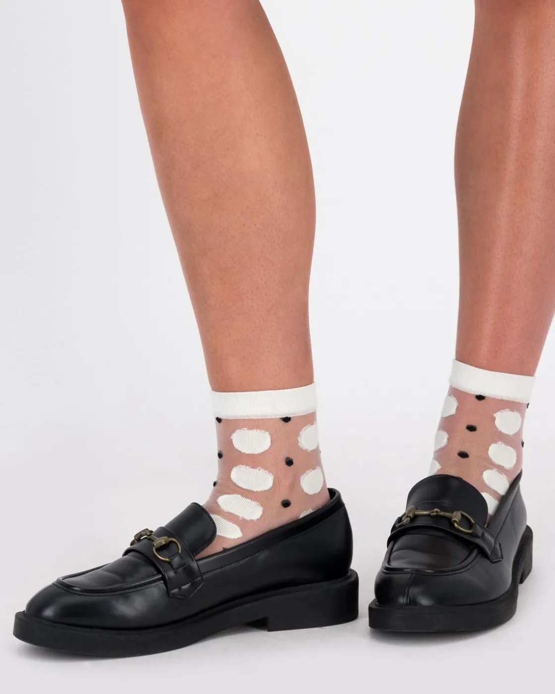 Women Old Khaki Socks>Women'S Dina Abstract Dot Mesh Socks