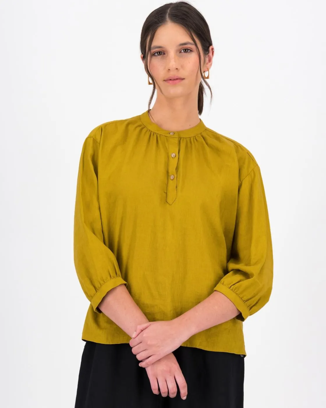 Women Old Khaki Shirts & Blouses>Women'S Edith Shell Blouse